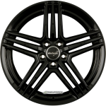 2DRV BY WHEELWORLD - WH12 SCHWARZ GLÄNZEND LACKIERT 8X18 LK:5/114 ET:45 ML:72,6